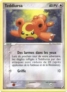 Teddiursa 77 — EX Forces Cachées