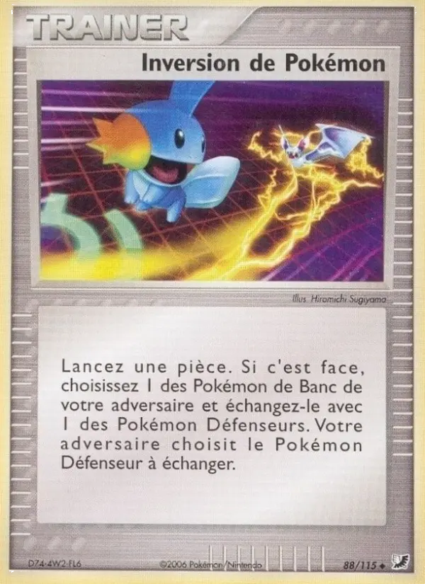 Scan HD carte Pokémon Inversion de Pokémon 88/115 — EX Forces Cachées