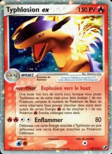 Typhlosion ex 110 — EX Forces Cachées