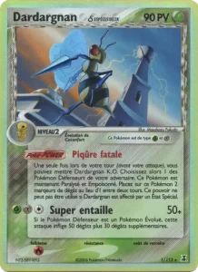 Carte Pokémon Dardargnan δ 1/113