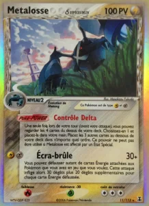 Carte Pokemon Metalosse δ 11/113 EX Espèces Delta