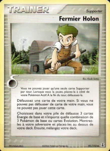 Carte Pokemon Fermier Holon 91/113 EX Espèces Delta