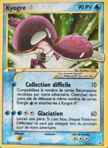 Carte Pokémon Kyogre ☆ 112 EX Espèces Delta