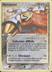 Carte Pokémon Metalosse ☆ 113 EX Espèces Delta
