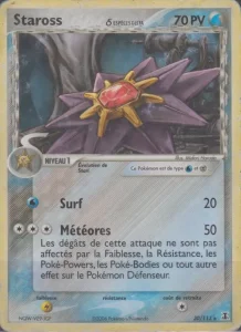 Carte Pokemon Staross δ 30/113 EX Espèces Delta