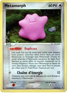 Carte Pokemon Metamorph 35/113 EX Espèces Delta