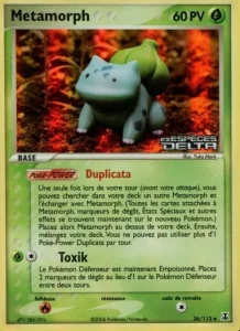 Carte Pokemon Metamorph 36/113 EX Espèces Delta