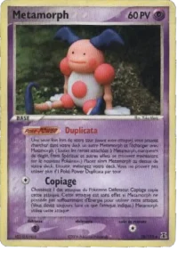 Carte Pokemon Metamorph 38/113 EX Espèces Delta