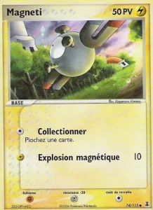 Carte Pokemon Magneti 74/113 EX Espèces Delta