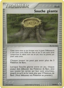 Carte Pokemon Souche géante 75/92 EX Créateurs de légendes
