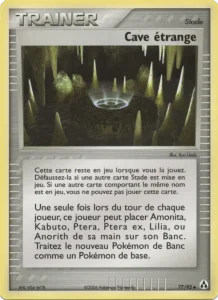 Carte Pokemon Cave étrange 77/92 EX Créateurs de légendes