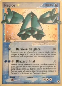 Carte Pokémon Regice ☆ 90 EX Créateurs de légendes