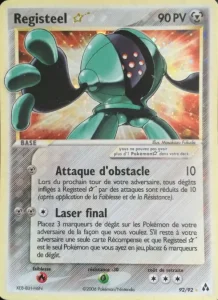Carte Pokémon Registeel ☆ 92 EX Créateurs de légendes