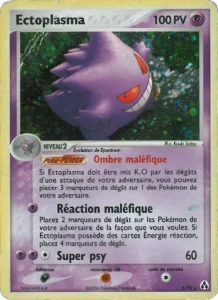 Carte Pokémon Ectoplasma 5/92