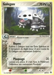 Carte Pokemon Galegon 38/92 EX Créateurs de légendes