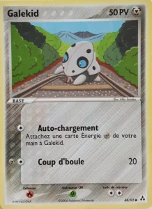 Carte Pokemon Galekid 48/92 EX Créateurs de légendes