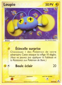 Carte Pokemon Loupio 50/92 EX Créateurs de légendes
