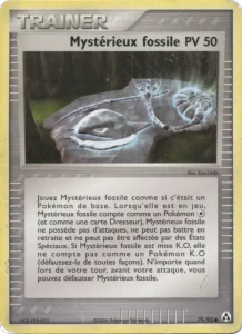 Mystérieux fossile 79 — EX Créateurs de légendes