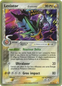 Carte Pokémon Leviator δ 8 EX Fantômes Holon