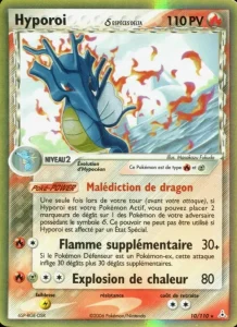 Carte Pokemon Hyporoi δ 10/110 EX Fantômes Holon