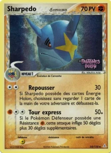 Carte Pokemon Sharpedo δ 53/110 EX Fantômes Holon