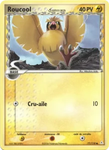 Carte Pokemon Roucool δ 77/110 EX Fantômes Holon