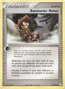 Carte Pokemon Aventurier Holon 85/110 EX Fantômes Holon