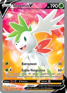 Carte Pokemon Shaymin V 152/172 Stars Étincelantes