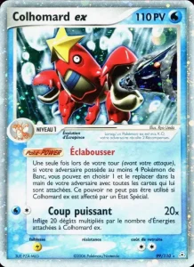 Carte Pokemon Colhomard ex 99/110 EX Fantômes Holon