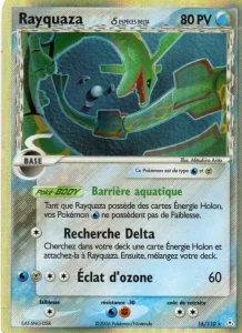 Rayquaza δ 16 — EX Fantômes Holon