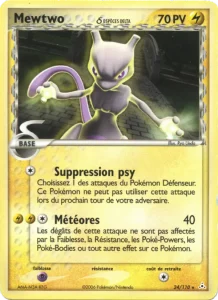 Mewtwo δ 24 — EX Fantômes Holon