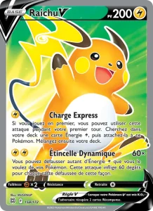 Carte Pokemon Raichu V 158/172 Stars Étincelantes