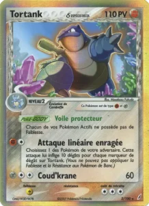Carte Pokémon Tortank δ 2/100