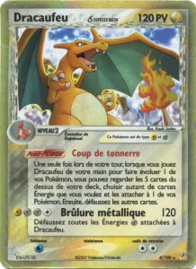 Carte Pokémon Dracaufeu δ 4/100