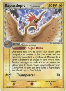 Carte Pokemon Rapasdepic δ 18/100 EX Gardiens de Cristal