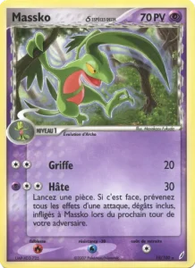 Carte Pokemon Massko δ 19/100 EX Gardiens de Cristal