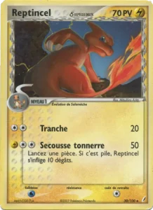 Carte Pokemon Reptincel δ 30/100 EX Gardiens de Cristal