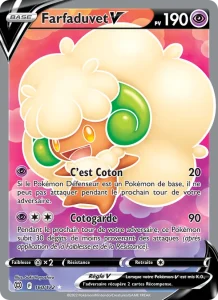 Carte Pokemon Farfaduvet V 160/172 Stars Étincelantes