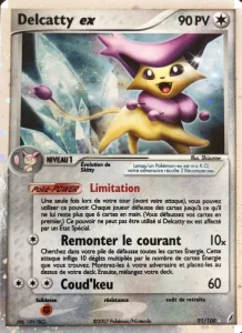 Carte Pokemon Delcatty ex 91/100 EX Gardiens de Cristal
