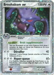 Carte Pokemon Brouhabam ex 92/100 EX Gardiens de Cristal