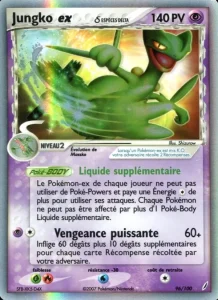 Carte Pokémon Jungko ex δ 96 EX Gardiens de Cristal