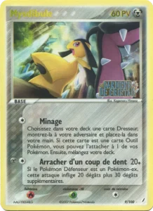 Carte Pokemon Mysdibule 9/100 EX Gardiens de Cristal
