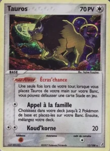 Tauros 12 — EX Gardiens de Cristal