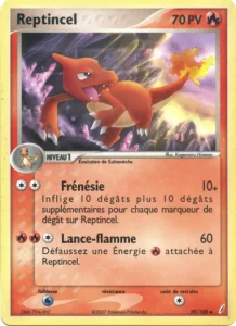 Carte Pokemon Reptincel 29/100 EX Gardiens de Cristal