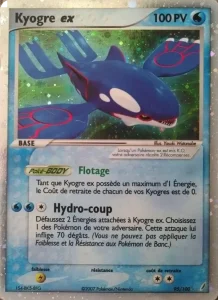 Kyogre ex 95 — EX Gardiens de Cristal