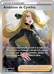 Carte Pokemon Ambition de Cynthia 169/172 Stars Étincelantes