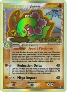 Carte Pokémon Meganium δ 4/101