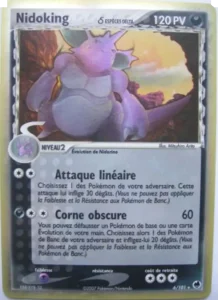 Carte Pokémon Nidoking δ 6/101