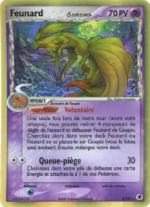 Carte Pokemon Feunard δ 8/101 EX Île des Dragons