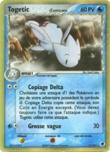 Carte Pokemon Togetic δ 11/101 EX Île des Dragons